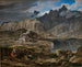 L'hospice du col du Grimsel - Joseph Anton Koch — weergave van het kunstwerk