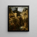 La Via Mala in de Graubünden - Joseph Anton Koch — ingelijst kunstwerk aan de muur