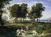 Landschapschilderij met de verkrachting van Hylas - Joseph Anton Koch — weergave van het kunstwerk