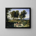 Landschapschilderij met de verkrachting van Hylas - Joseph Anton Koch — ingelijst kunstwerk aan de muur