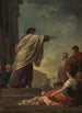 La Prédication de Saint Paul - Joseph Benoît Suvée — weergave van het kunstwerk