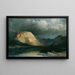 Meer van Bohinj - Joseph Brunner — ingelijst kunstwerk aan de muur