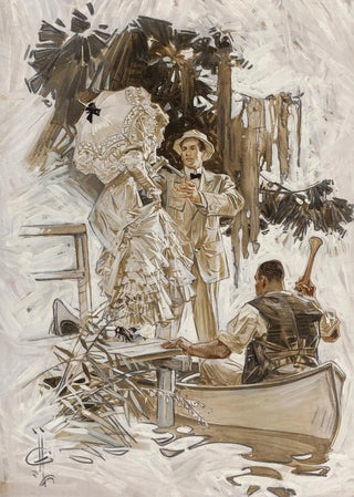 Joseph Christian Leyendecker - The Voice in the Rice.webp