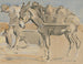 De waterdrager - Joseph Crawhall — weergave van het kunstwerk