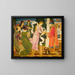 La Beauté recevant la rose blanche de son père - Joseph Edward Southall — ingelijst kunstwerk aan de muur