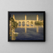 Pont Valentré, Cahors, Frankrijk - Joseph Edward Southall — ingelijst kunstwerk aan de muur