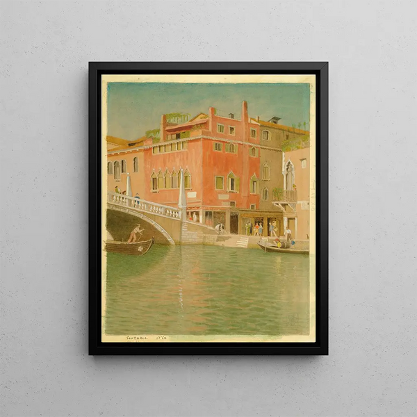 Joseph Edward Southall - Ponte Cannareggio Venice Italy.webp