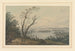 Vue à travers Windermere vers la Grande Île - Joseph Farington — weergave van het kunstwerk