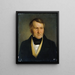 De vader van de kunstenaar - Joseph Hasslwander — ingelijst kunstwerk aan de muur