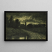 Twilight - Joseph Henry Sharp — framed artwork on a wall