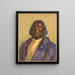 Chef Red Cloud, Sioux - Joseph Henry Sharp — ingelijst kunstwerk aan de muur