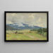 Opklaringen na de storm, Taos - Joseph Henry Sharp — ingelijst kunstwerk aan de muur