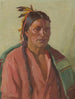 Jachtjongen - Joseph Henry Sharp — weergave van het kunstwerk