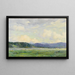 Landschap van Taos - Joseph Henry Sharp — ingelijst kunstwerk aan de muur