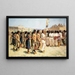 La danse de la moisson - Joseph Henry Sharp — ingelijst kunstwerk aan de muur