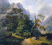 Berglandschap - Joseph Holzer — weergave van het kunstwerk