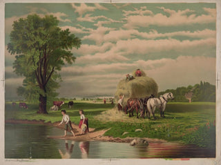 Joseph Hoover - American hay harvest.webp