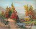 Herfst op de Lehigh - Joseph Hoover — weergave van het kunstwerk