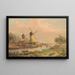 Zomer in Nederland - Joseph Hoover — ingelijst kunstwerk aan de muur