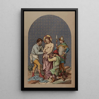 Joseph Hussenot - X Jsus est dpouill de ses vtements.webp