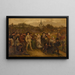 L'ennemi approaches - Joseph Lies — framed artwork on a wall