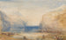 Flüelen, ochtend - Joseph Mallord William Turner — weergave van het kunstwerk