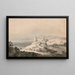 Château de Harlech, Pays de Galles, vu du sud - Joseph Mallord William Turner — ingelijst kunstwerk aan de muur
