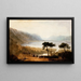 Lac Léman vanaf Montreux - Joseph Mallord William Turner — ingelijst kunstwerk aan de muur