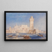 Rhodes - Joseph Mallord William Turner — framed artwork on a wall