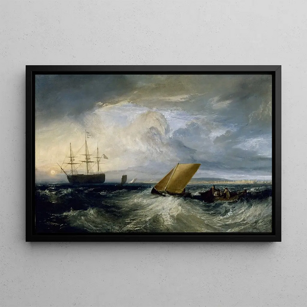 Joseph Mallord William Turner - Sheerness as seen from the Nore.webp
