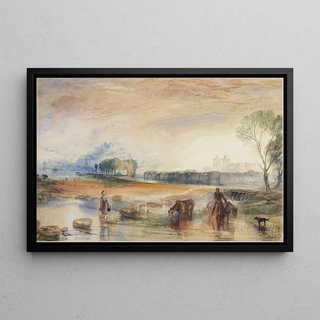 Joseph Mallord William Turner - Sunset and Moonrise.webp