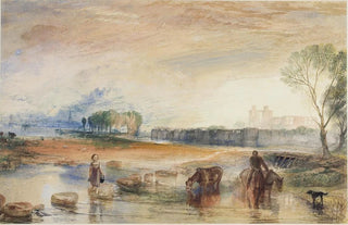 Joseph Mallord William Turner - Sunset and Moonrise.webp