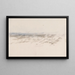 Het schetsboek van de Manche 27 - Joseph Mallord William Turner — ingelijst kunstwerk aan de muur