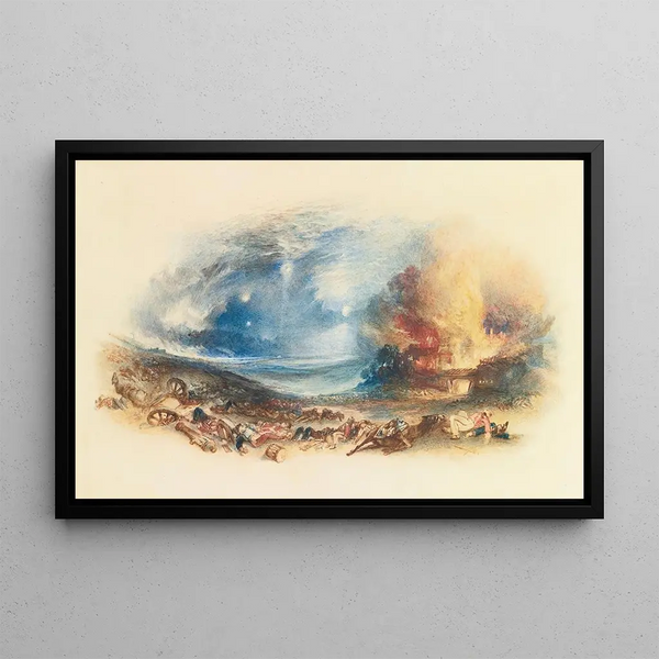 Joseph Mallord William Turner - The Field Of Waterloo Seen From Hougoumont.webp