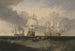 La Victoire revenant de Trafalgar en trois positions - Joseph Mallord William Turner — artwork view