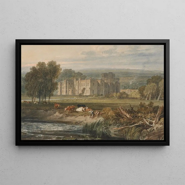 Joseph Mallord William Turner - View of Hampton Court Herefordshire from the Southeast.webp