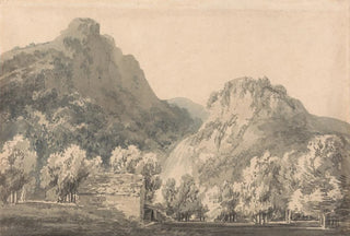 Joseph Mallord William Turner - Waterfall of Lodore Cumberland.webp