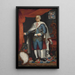 Portret van de Marquis del Jaral de Berrio Graaf van San Mateo de Valparaiso - Joseph Mariano Farfán de los Godos y Miranda — ingelijst kunstwerk aan de muur
