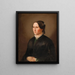 portret van Karoline Glich née Trenkwald, 31 jaar - Joseph Mathias von Trenkwald — ingelijst kunstwerk aan de muur