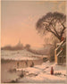 Winter - Joseph Morviller — weergave van het kunstwerk