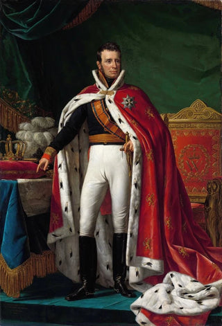 Joseph Paelinck - Portrait of William IKing of the Netherlands.webp