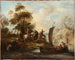 Jacht op de valk - Joseph Parrocel — weergave van het kunstwerk