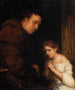 De eerste biecht - Joseph Patrick Haverty — weergave van het kunstwerk