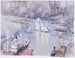 De zeilboot - Joseph Pennell — weergave van het kunstwerk
