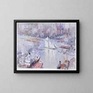 Joseph Pennell - The Schooner.webp