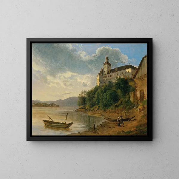 Château de Persenbeug - Joseph Rebell — ingelijst kunstwerk aan de muur