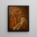 Jupiter en Semelé - Joseph Redl — ingelijst kunstwerk aan de muur