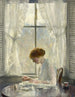 La couturière - Joseph Rodefer DeCamp — weergave van het kunstwerk