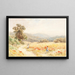 Zomer Schilderij - Joseph Rubens Powell — ingelijst kunstwerk aan de muur