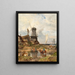 Een landschap met een molen - Joseph Rummelspacher — ingelijst kunstwerk aan de muur
